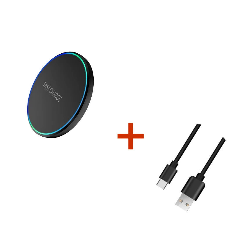 Wireless Charger for PHONE \PAD\WATCH \Earphonesinduction Fast Charging Pad Dock Station
